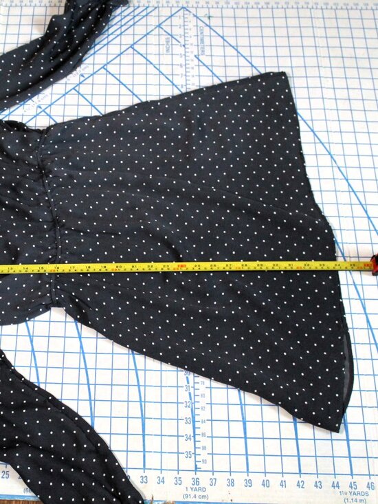 H&M Gray Polka Dot Career Dress, Size 8 - Picture 10 of 11